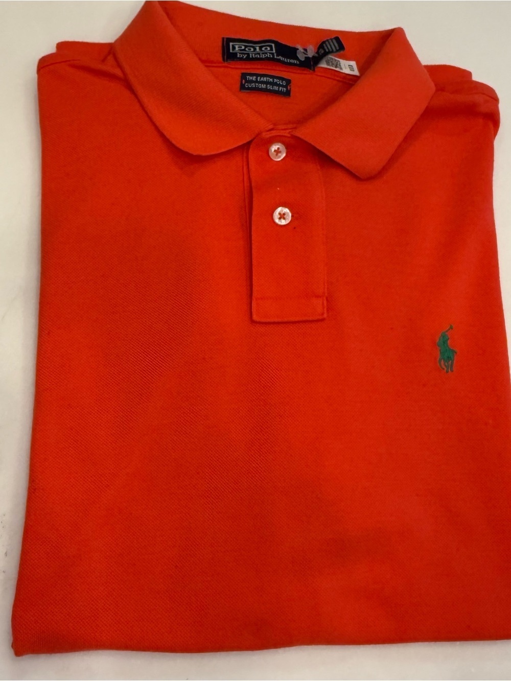 Polo Ralph Lauren Men’s Polo Shirt Custom Slim Fit Earth Polo Sz XL NWOT - Picture 15 of 16
